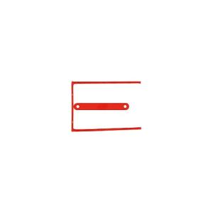 D-Clip Magi-Clip Archivbinder 8 cm 100 Stück rot Q-CONNECT KF02281 (5706002022815)