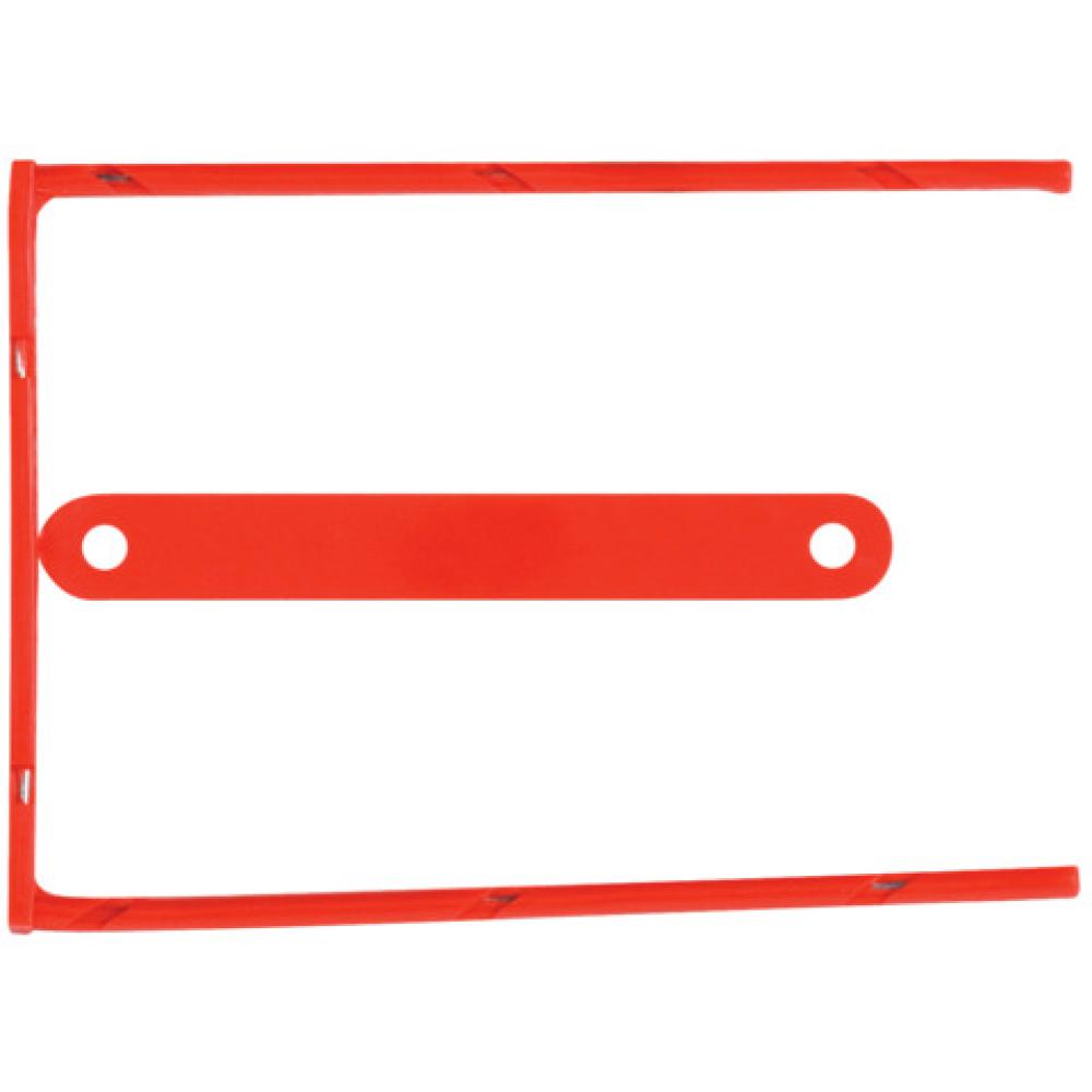 D-Clip Magi-Clip Archivbinder 8 cm 100 Stück rot Q-CONNECT KF02281 (5706002022815)