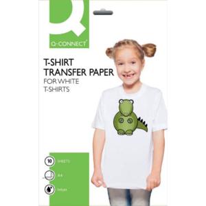 T-Shirt Transferfolie A4, 0,10 mm 10 Folien Q-CONNECT KF01430 (5705831014305)