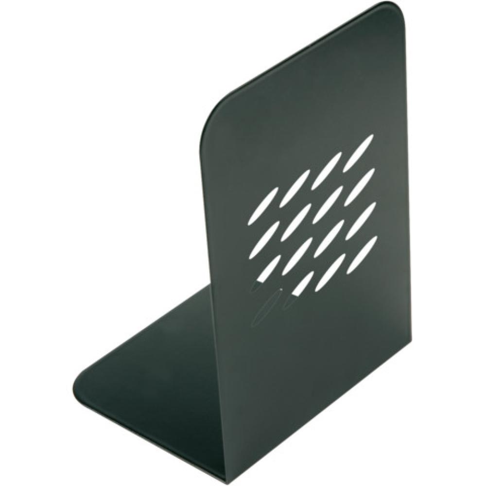Buchstützen schwarz 134x190x110 mm 2 Stück Q-CONNECT KF03900 (5705831039001)