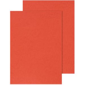 Kartondeckel 250g qm rot 100 Stück Q-CONNECT KF00499 (5705831004993)