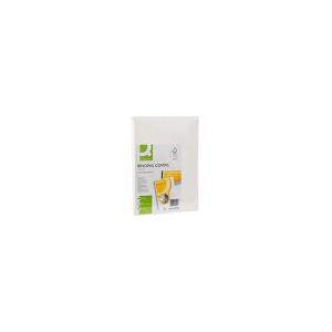 Kartondeckel 250g qm weiß 100 Stück Q-CONNECT KF00502 (5705831005020)