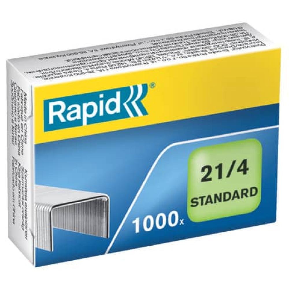 Heftklammern 21 4mm Standard verzinkt 1000 Stück RAPID 24867600 (7313468676001)