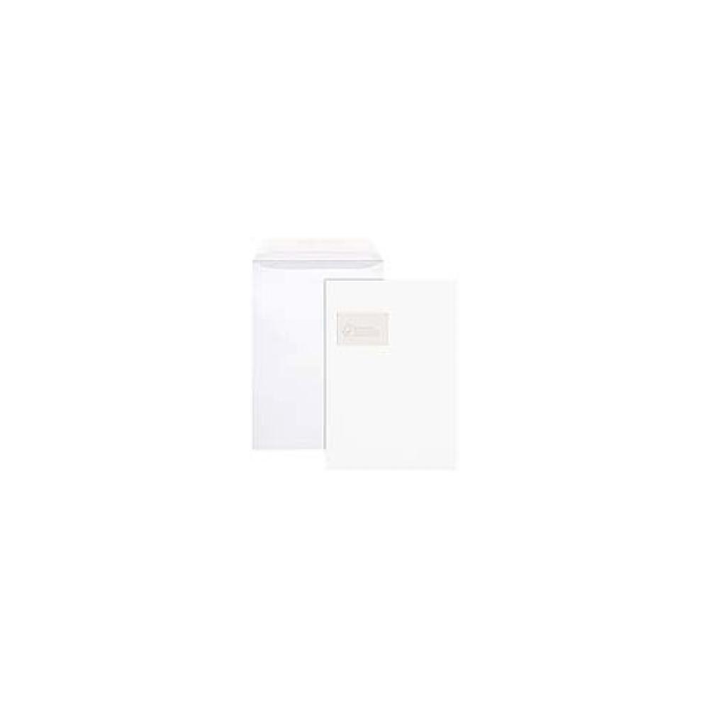 Versandtaschen C4, mit Fenster 100 g qm 100 Stück haftklebend MAILMEDIA 30022375 (4011839311881)