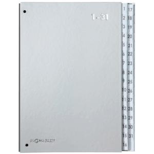 Pagna Pultordner 1-31 Silber 24329-14 (4013951011342)