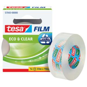 Klebefilm Eco & Clear unsichtbar 19 mmx33 m TESA 57043-00000-01 (4042448164926)