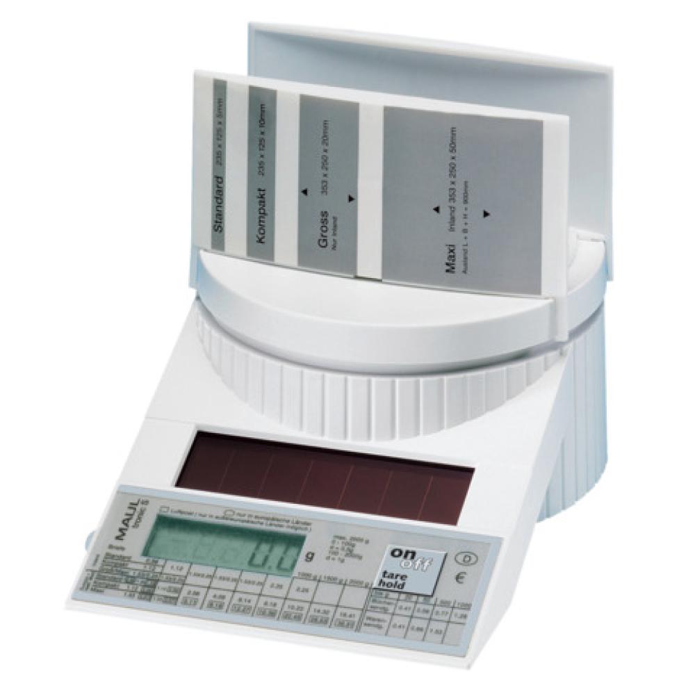 Maul Briefwaage Maultronic S Porto Weiß Für Max. 2,0 Kg 1513102 (4002390012348)