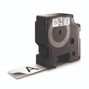 Schriftband D1 Kunststoff laminiert 7 mx24 mm Schwarz Weiß DYMO S0720930 (5411313537131)