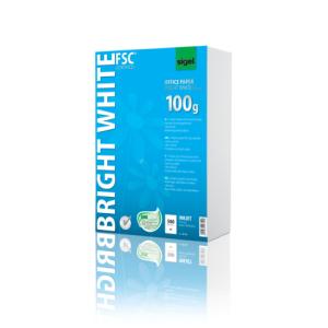Office Papier BRIGHT WHITE ultraweiß 100 g qm A4, 500 Blatt SIGEL IP150 (4004360997990)