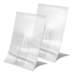 Tischaufsteller klappbar glasklar für A5 SIGEL TA161 (4004360980831)
