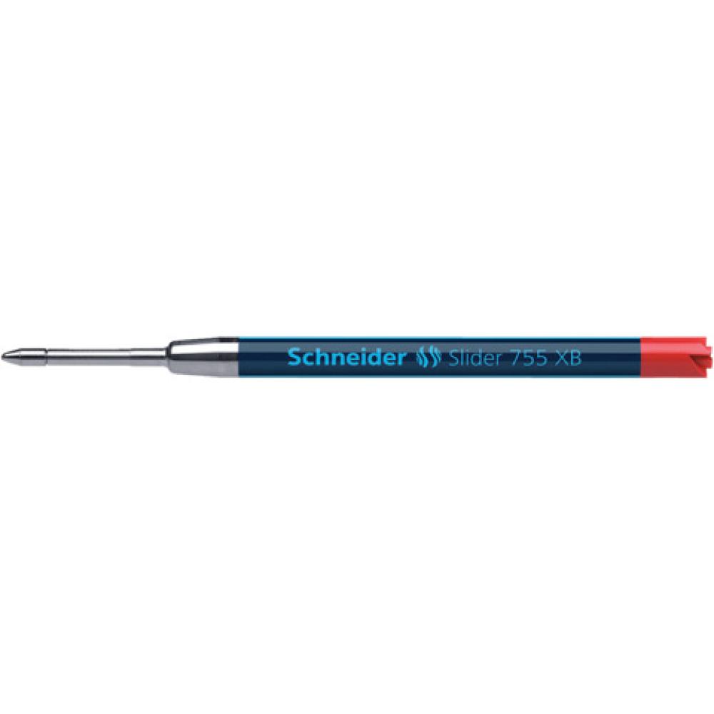Kugelschreiber Großraummine Slider 755 XB rot SCHNEIDER 175502 (4004675078469)
