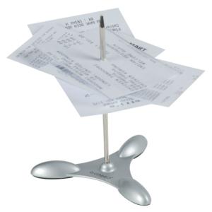 Zettelspieß silber grau Q-CONNECT KF14631 (5705831146310)
