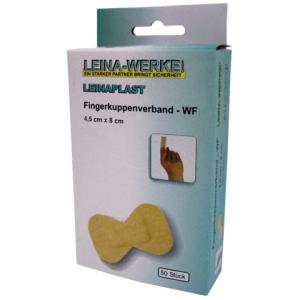 Fingerkuppenverband 50 Stück lose 4,5 cmx8 cm wasserfest LEINA-WERKE 72251 (4011166722510)