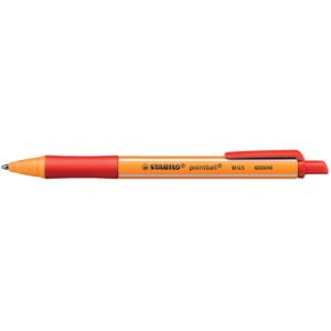 Kugelschreiber pointball 0,5 mm Druckmechanik rot STABILO 6030/40 (4006381437028)