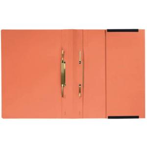 Kanzleihefter A gefalzt Linksheftung (Behördenheftung) 1 Tasche 2 Abheftvorrichtung orange Q-CONNECT KF15794 (3034151348