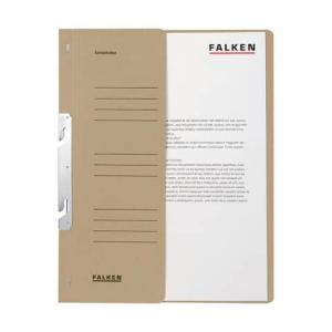Falken Einhakhefter Karton Grau Din A4, Halber Deckel, 1 St. 80000763 (4014481506414)