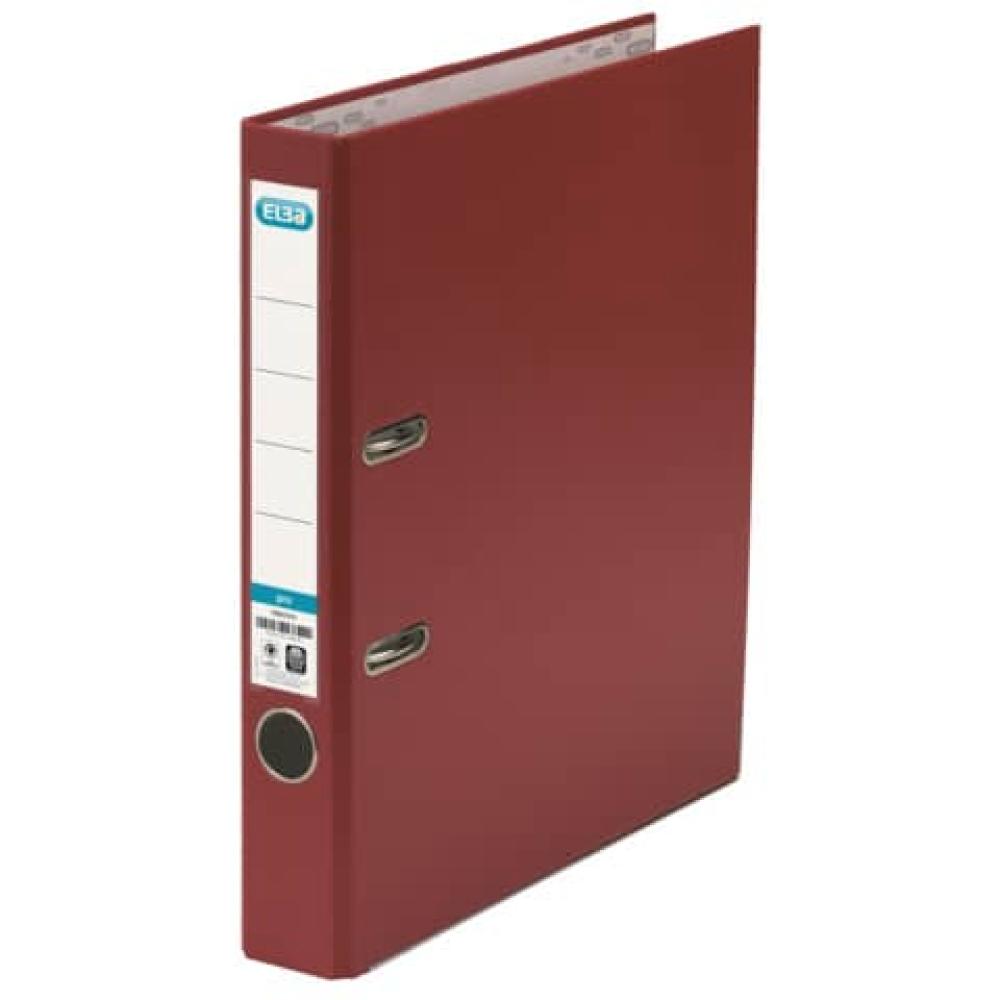 Ordner smart Pro PP Papier mit auswechsrem Rückenschild Rückenbreite 5 cm bordeaux ELBA 100025938 (4002030166370)