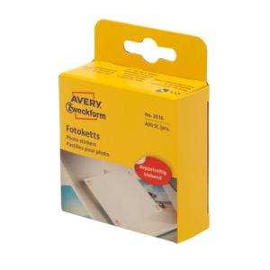 Home Fotoketts 12x12 mm permanent Spender 1 Rolle mit 400 Etiketten AVERY ZWECKFORM 3516 (4004182035160)