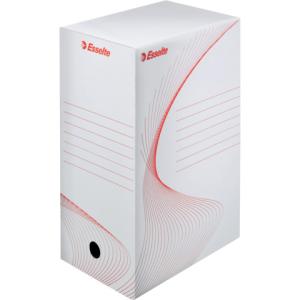 Ablagebox Top Archiv System weiß rot Esselte 128602 (3249441286025)