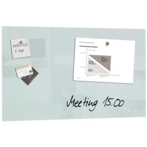 Glas-Magnetboard Artverum super-weiß 78x48 cm SIGEL GL131 (4004360887659)