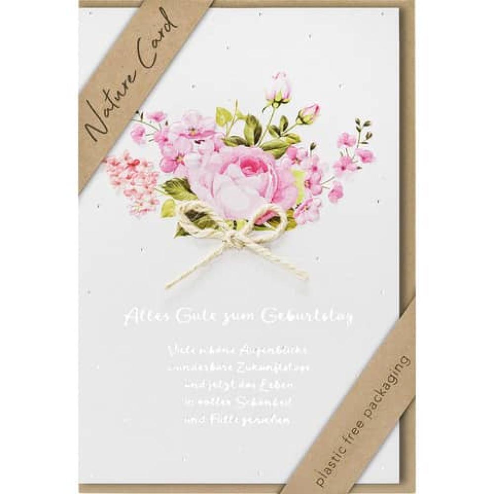 Geburtstagskarte Nature Card inkl. Umschlag BSB 69-3026-2 (4000867730801)