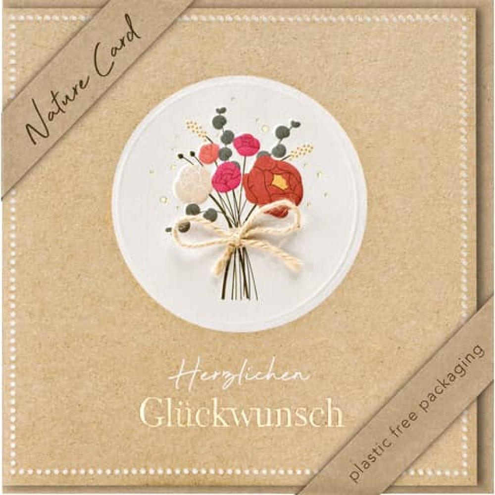 Allgemeine Glückwunschkarte Nature Card inkl. Umschlag BSB 69-4002-2 (4000867730498)