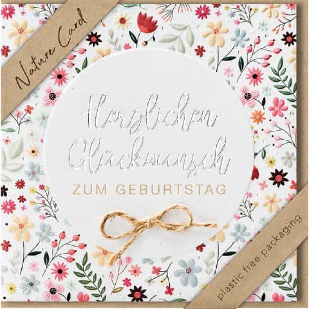 Geburtstagskarte Nature Card inkl. Umschlag BSB 69-4005-2 (4000867730887)