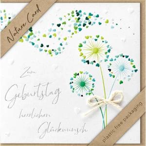 Geburtstagskarte Nature Card inkl. Umschlag BSB 69-4011-2 (4000867730610)