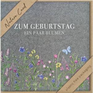 Geburtstagskarte Nature Card inkl. Umschlag BSB 69-4024-2 (4000867731013)
