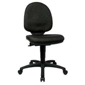 Drehstuhl TopPro 1 anthrazit ohne Armlehnen weiche Rollen TOPSTAR T100G22H (4014296509846)