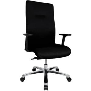 Bürodrehstuhl Big Star 20 schwarz Armlehnen weiche für Hartböden TOPSTAR BT290TW50H (4014296306452)