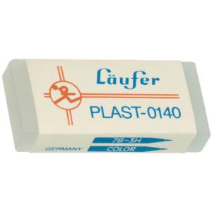 Läufer Radiergummi Plast-0140 Weiß 1400 (4006677001407)