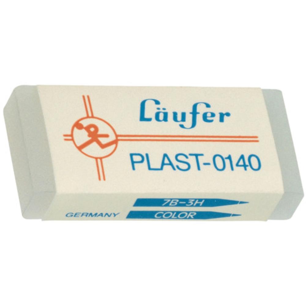 Läufer Radiergummi Plast-0140 Weiß, 1 St. 1400 (4006677001407)