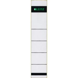 LEITZ_ACCO LEITZ Rückenschilder 1643 kurz schmal grau 10 Stück (4002432302512)