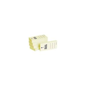 Haftnotizen Wiedervorlage 75x35 mm 5x 100 Blatt BIZSTIX 1301010135 (4260184863358)