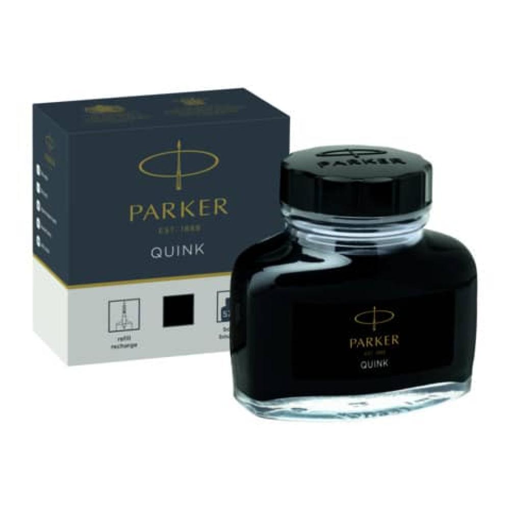 Tinte 57 ml Glasflacon schwarz PARKER 1950375 (3501179503752)