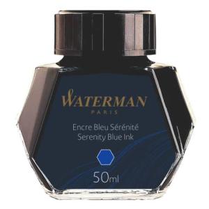 Tinte 50 ml Glasflacon floridablau Waterman S0110720 (3034325106298)