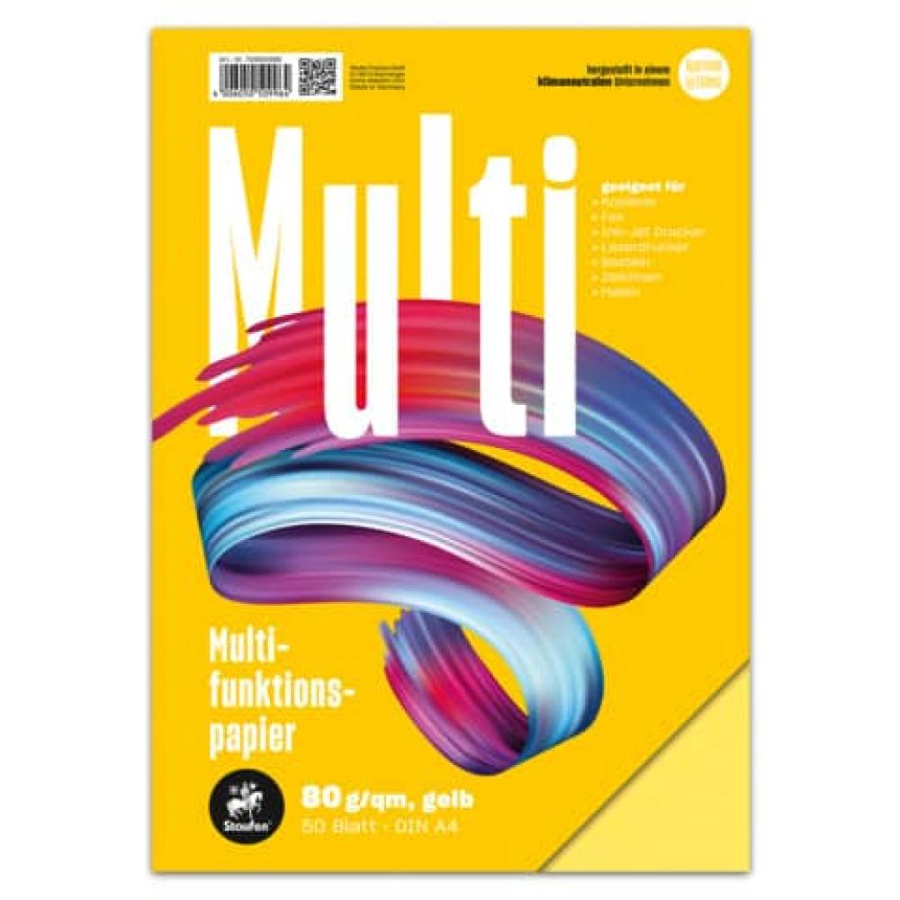 Staufen Kopierpapier Gelb Din A4 80 G/qm 50 Blatt 734050996 (4006050509964)