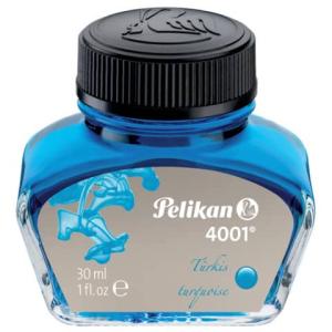 Tinte 4001 30 ml Glasflacon türkis PELIKAN 100436001 (4012700311894)