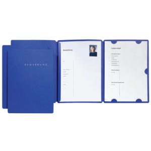 Bewerbungsset Select blau 3-teilig Klemmschiene und Halbmondstanzung 3 Stück PAGNA 22016-02 (4013951010154)