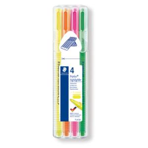 Textmarker triplus textsurfer Box mit 4 Farben STAEDTLER 362 SB4 (4007817362020)