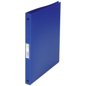 Ringbuch transparent A4, 4-Ring Ring- 16 mm blau gedeckt Q-CONNECT KF02925 (5705831029255)