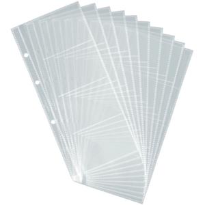 Visitenkartenhülle für VISIFIX für 80 Karten 90x57mm 134x284mm transparent 10 Hüllen DURABLE 2387 19 (4005546250168)