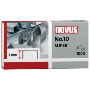 Heftklammern No. 10 1000 Stück NOVUS 040-0003 (4009729003718)
