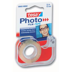 Abroller für doppelseitigen Klebefilm Photo Film 7,5 mx12 mm transparent TESA 56663-00002-00 (4042448030702)