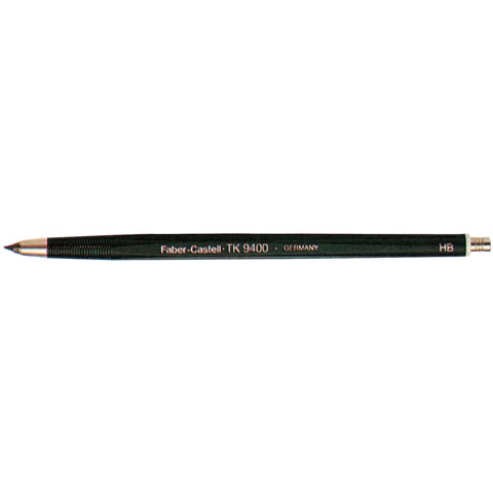 Fallminenstift TK 9400 ohne Clip 3,15 mm 6B dunkelgrün FABER CASTELL 139406 (4005401394068)
