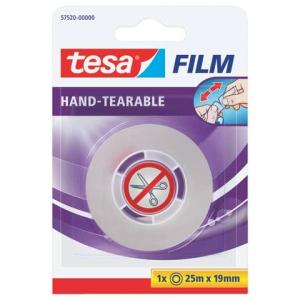 Klebefilm von Hand einreißbar PP unsichtbar Bandgröße (LxB): 25 mx19 mm TESA 57520-00000-00 (4042448091826)