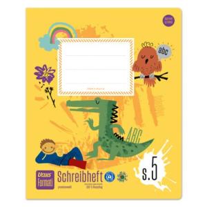 Schreibheft Quart S.5 20 Blatt 80g qm 10mm liniert URSUS 060531085 (9002244094914)