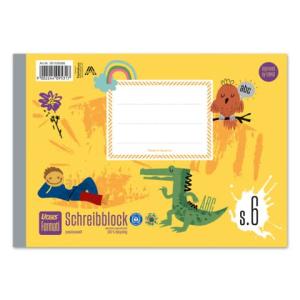 Schreibblock S.6 A5 quer 48 Blatt 80g qm 6 6 6mm liniert URSUS 061530086 (9002244095317)