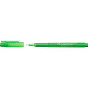 Fineliner BROADPEN 1554 0,8 mm grasgrün (dokumentenecht) FABER CASTELL 155466 (4005401554660)